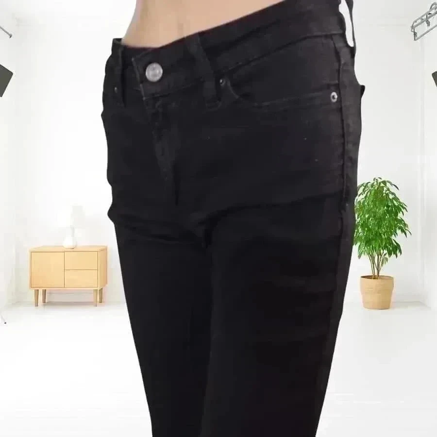 Levi's 711 skinny fit, high-rise stretch - deep black – photo 10